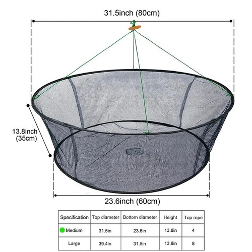 Foldable fishing landing net - foldable,